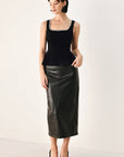 Flying Tomato | Midnight Glam Jeweled Velvet Peplum Top