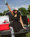'Merican Mamacita - Leopard Vintage Trucker Hat - My Pampered Life Seattle