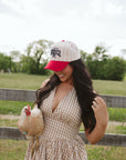 Made in America - Red Stripe Vintage Trucker Hat - My Pampered Life Seattle