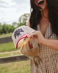 Made in America - Red Stripe Vintage Trucker Hat - My Pampered Life Seattle