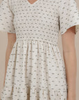 Tayla Linen Dress in Cream
