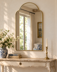 Park Hill Island Manor Wall Mirror – Brass or Silver