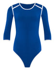 GIRL Two tone Eco Bodysuit in Sea Blue - My Pampered Life Seattle