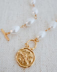 Golden Bee Baroque Necklace