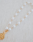 Golden Bee Baroque Necklace