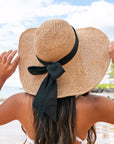 Bow Accent Peasant Sunhat