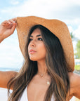 Bow Accent Peasant Sunhat
