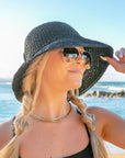 Bow Accent Straw Hat