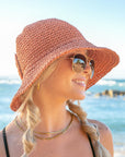 Bow Accent Straw Hat