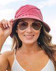 Distressed Bucket Hats