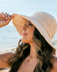Tie-Back Bucket Sunhat