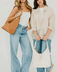Haddie Hobo Vegan Leather Tote