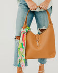 Haddie Hobo Vegan Leather Tote