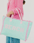 Hanalei Terry Cloth Beach Tote Bag