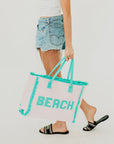 Hanalei Terry Cloth Beach Tote Bag