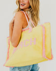 Hanalei Terry Cloth Beach Tote Bag