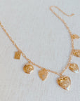 Heart Lockets Multi Charm Necklace