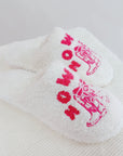 Howdy Boot Coziest Lounge Slippers