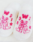Howdy Boot Coziest Lounge Slippers