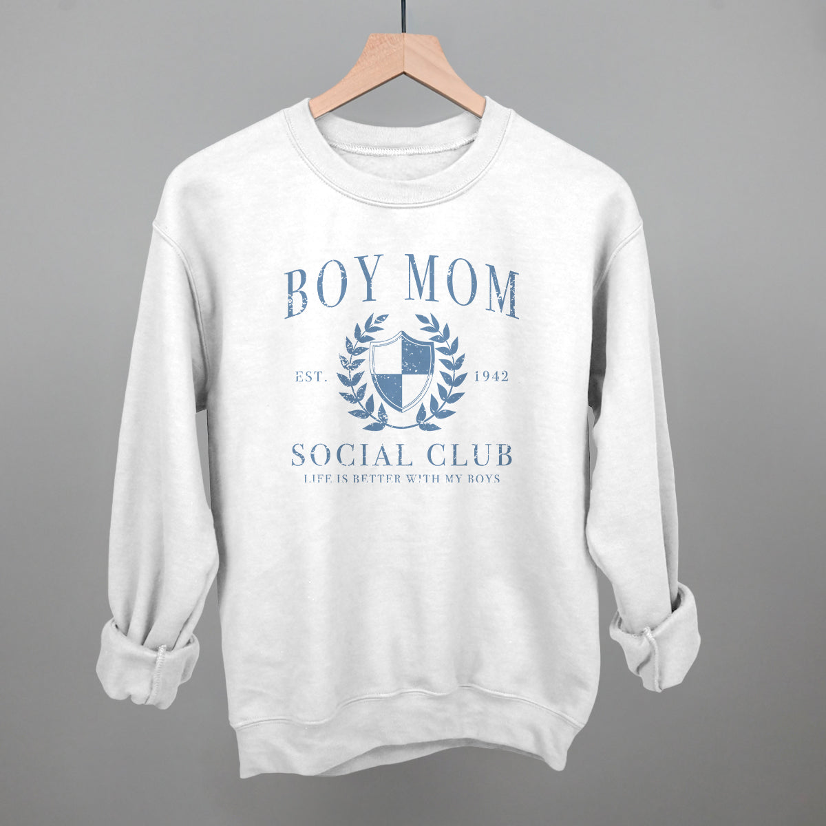 Boy Mom Social Club Sweatshirt or T-Shirt