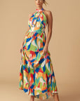 Flying Tomato Keep Blooming Woven Maxi Dress