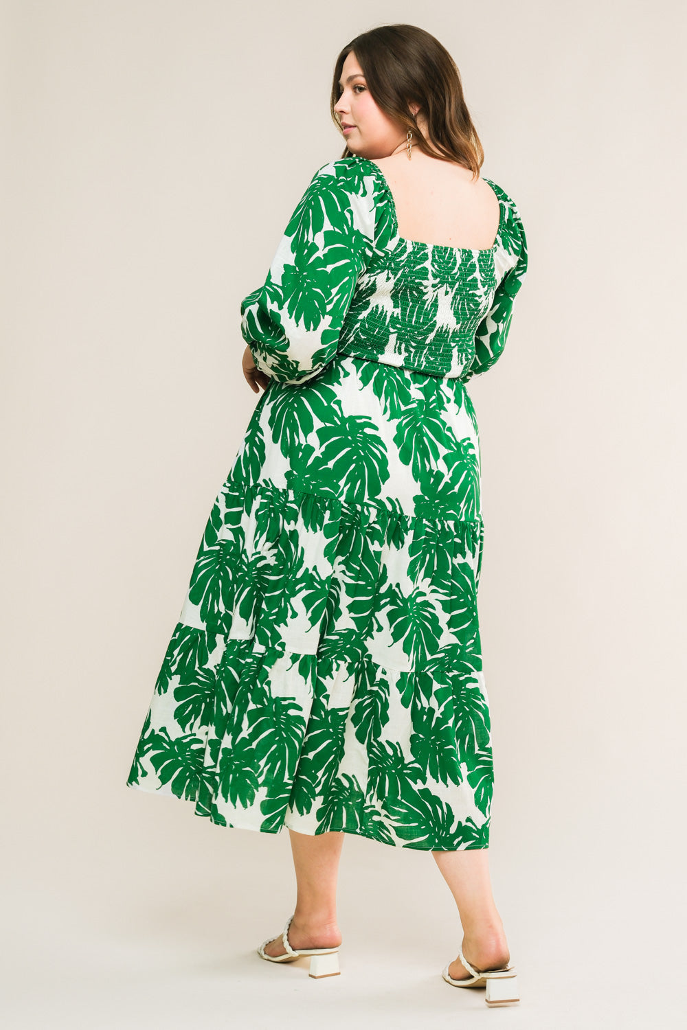 Flying Tomato All The Drama Woven Midi Dress