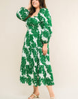 Flying Tomato All The Drama Woven Midi Dress