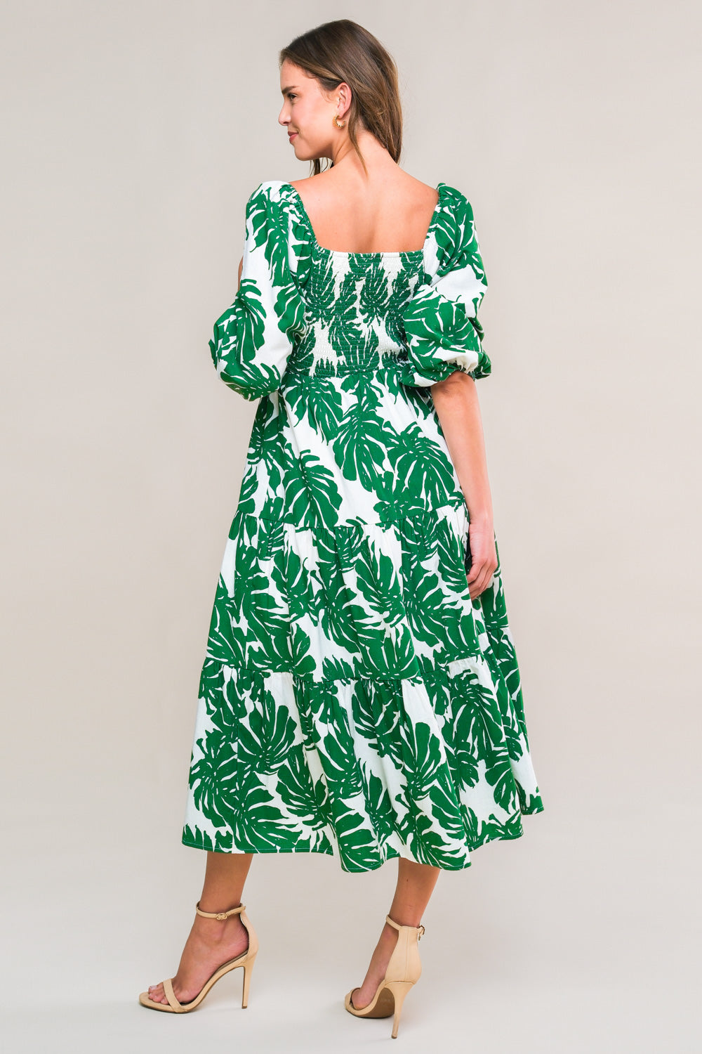 Flying Tomato All The Drama Woven Midi Dress