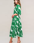 Flying Tomato All The Drama Woven Midi Dress