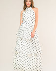 Flying Tomato Along The Shoreline Woven Maxi Dress