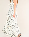 Flying Tomato Along The Shoreline Woven Maxi Dress