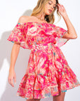 Flying Tomato Delicate Wonder Woven Mini Dress