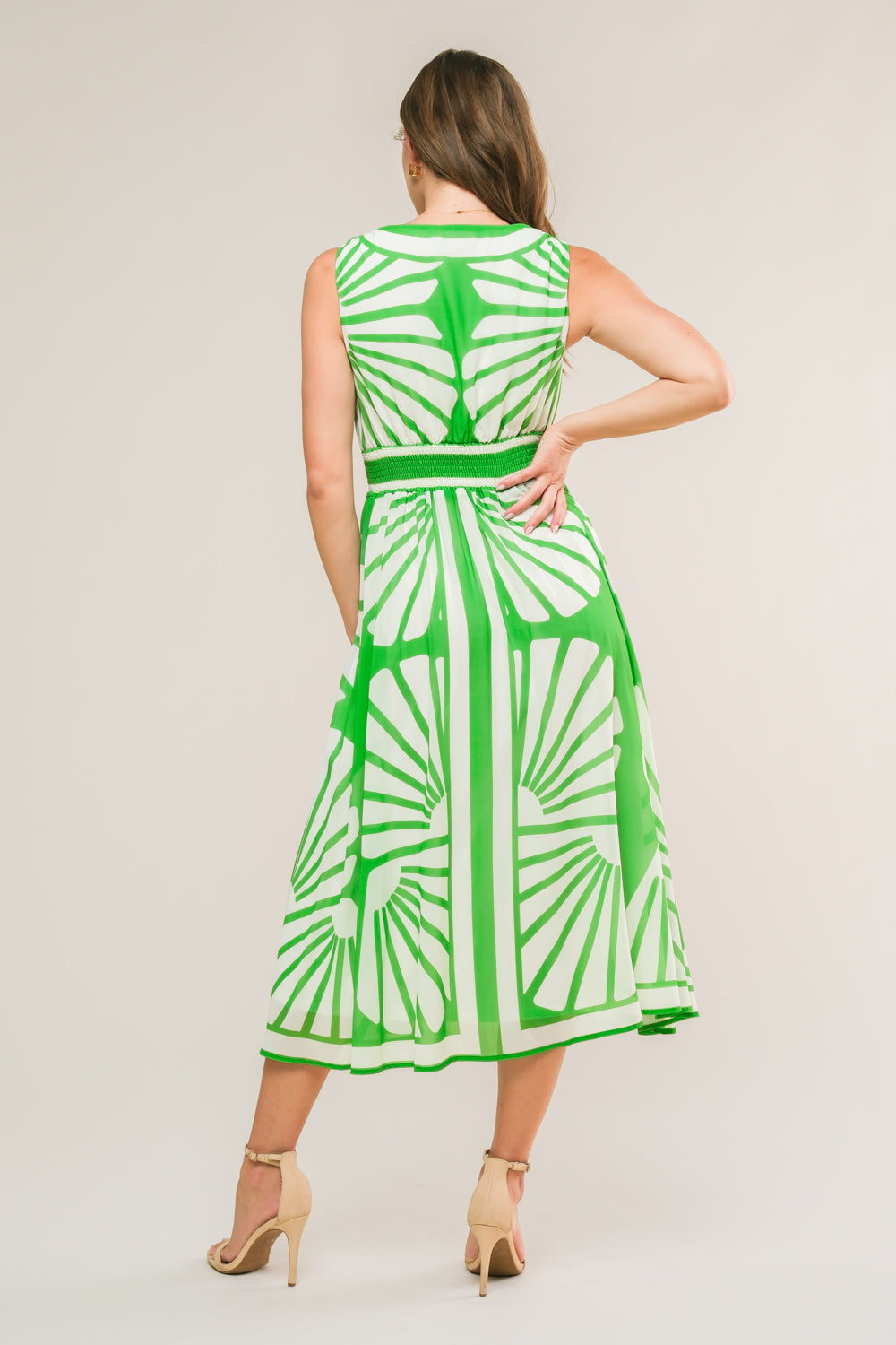 Flying Tomato Coast is Calling Woven Midi Dress