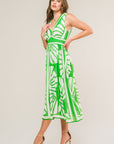 Flying Tomato Coast is Calling Woven Midi Dress