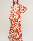 Flying Tomato Love In Your Eyes Woven Maxi Dress