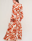 Flying Tomato Love In Your Eyes Woven Maxi Dress