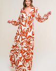 Flying Tomato Love In Your Eyes Woven Maxi Dress