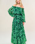 LOOK UP TO YOU WOVEN MAXI DRESS