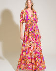 Flying Tomato Refreshing Vibe Woven Maxi Dress