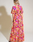 Flying Tomato Refreshing Vibe Woven Maxi Dress