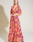 Flying Tomato Refreshing Vibe Woven Maxi Dress