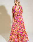 Flying Tomato Refreshing Vibe Woven Maxi Dress