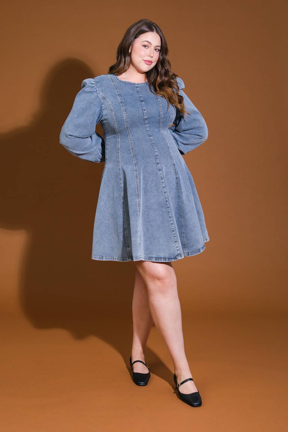 Flying Tomato Your Sweetie Denim Mini Dress