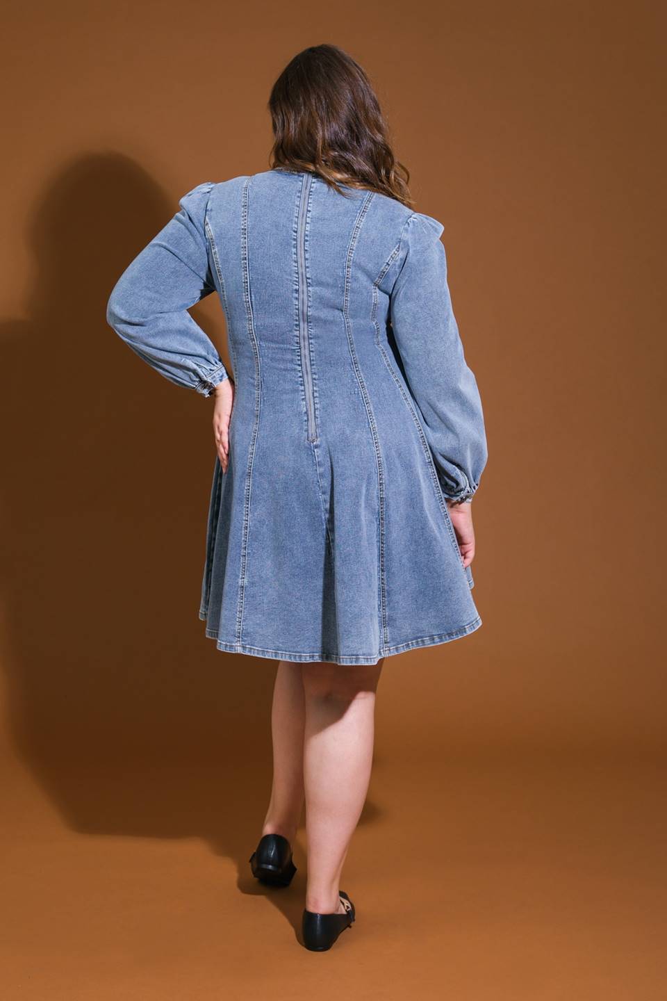 Flying Tomato Your Sweetie Denim Mini Dress