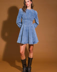 Flying Tomato Your Sweetie Denim Mini Dress