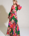 Flying Tomato Honey Hug Woven Maxi Dress