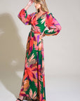 Flying Tomato Honey Hug Woven Maxi Dress