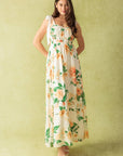 Flying Tomato A Perfect Match Woven Maxi Dress