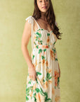 Flying Tomato A Perfect Match Woven Maxi Dress