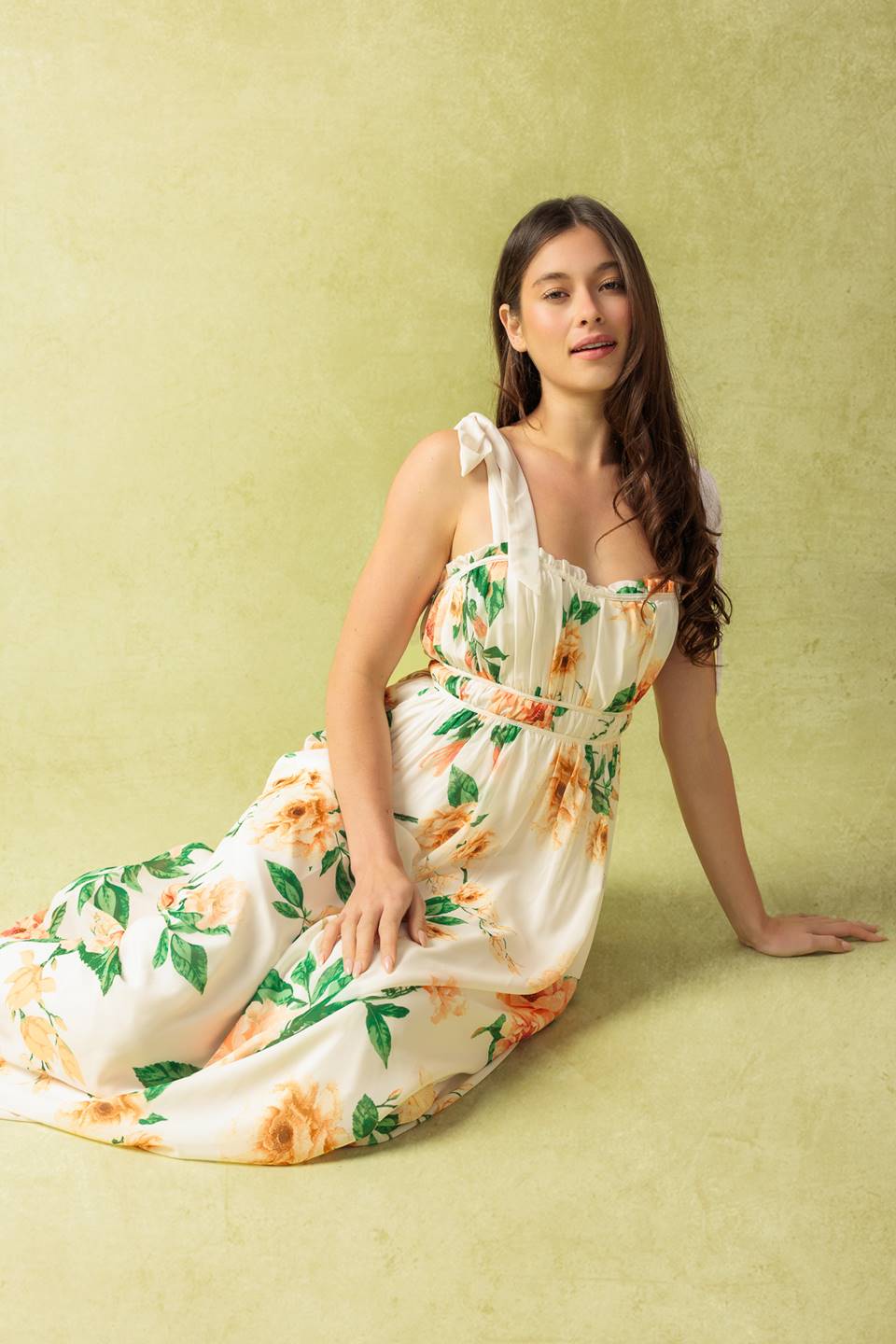 Flying Tomato A Perfect Match Woven Maxi Dress